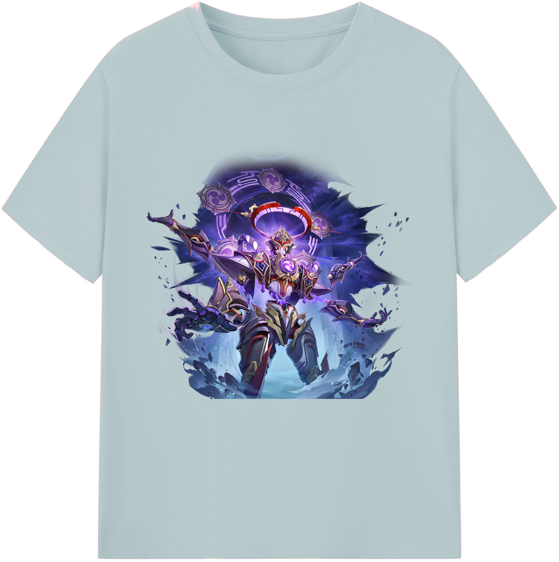 げんし神 さんペい genshin Sanpei 綿100％半袖Tシャツ（フロントプリント）